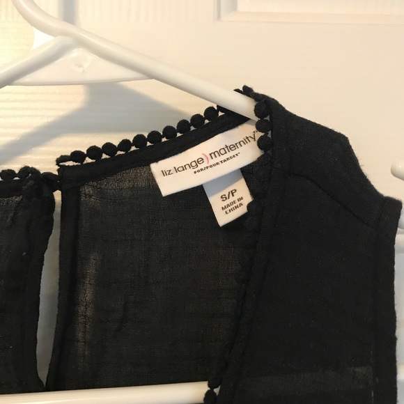 Liz Lange Maternity top with detailing - Picture 6 of 8